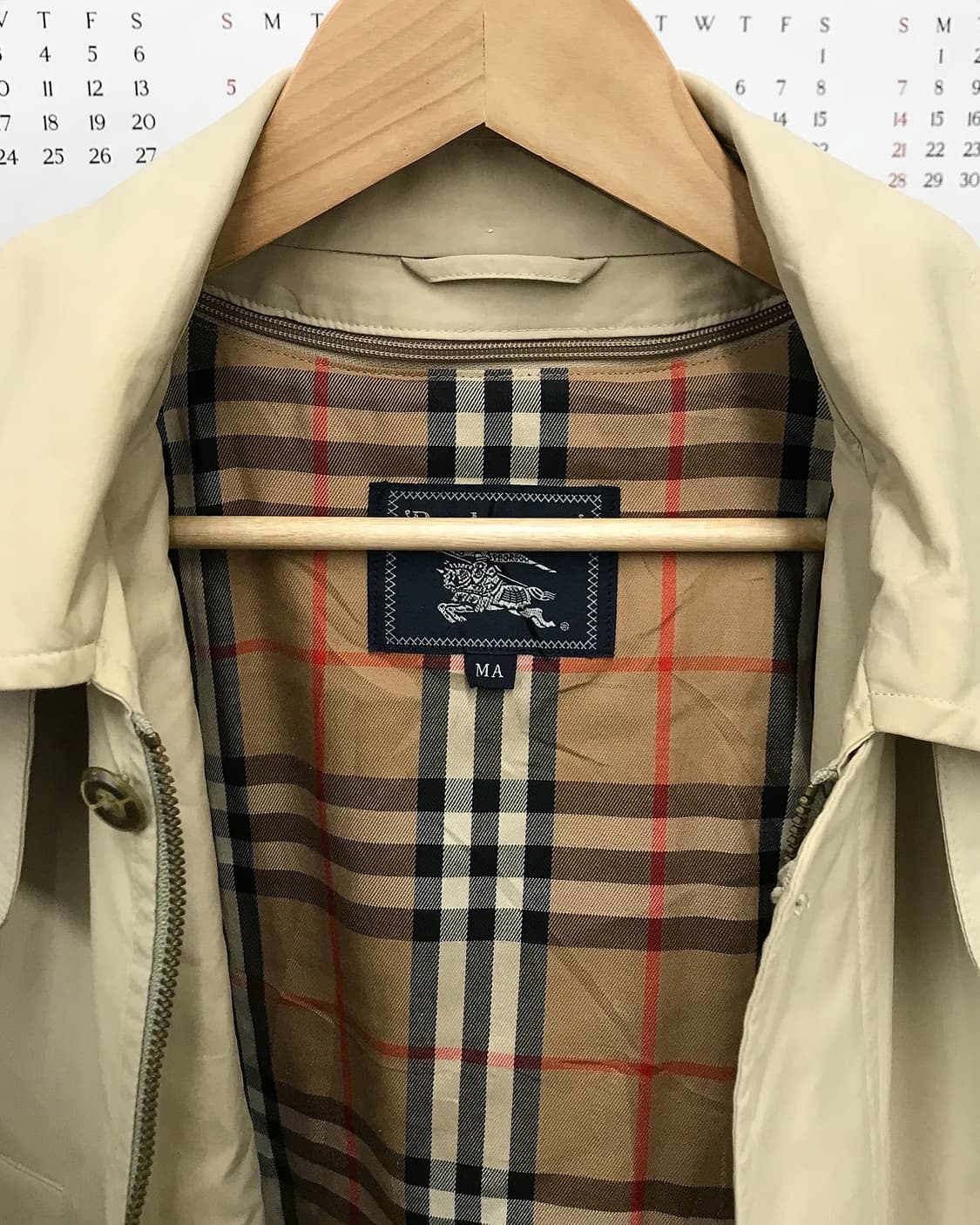 버버리 후드 롱자켓 (패딩내피형) 상품이미지2