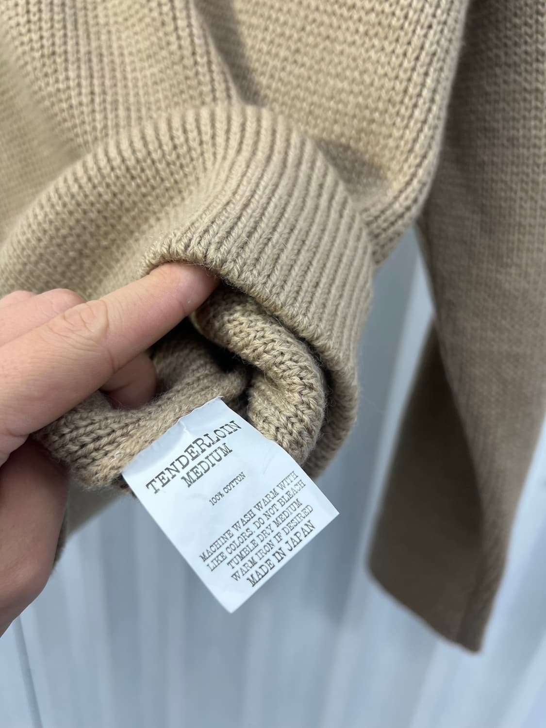 Tenderloin double gauge knit 상품이미지6