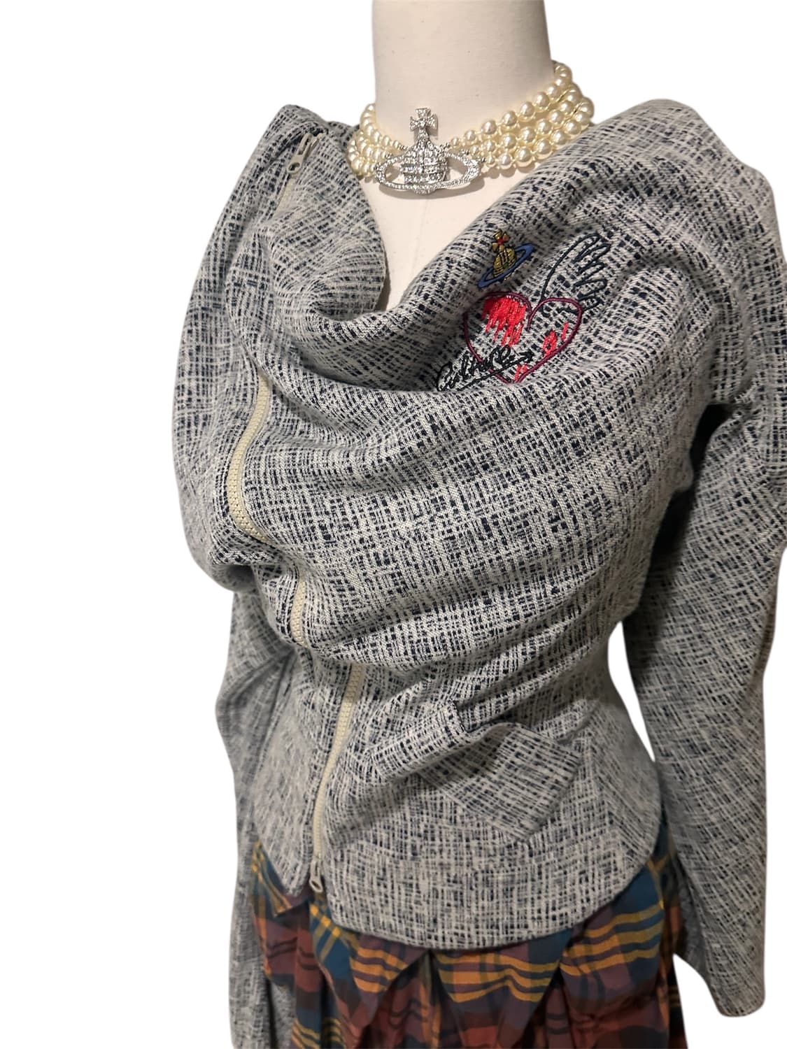 비비안웨스트우드 orb 드레이핑 자켓 상품이미지3