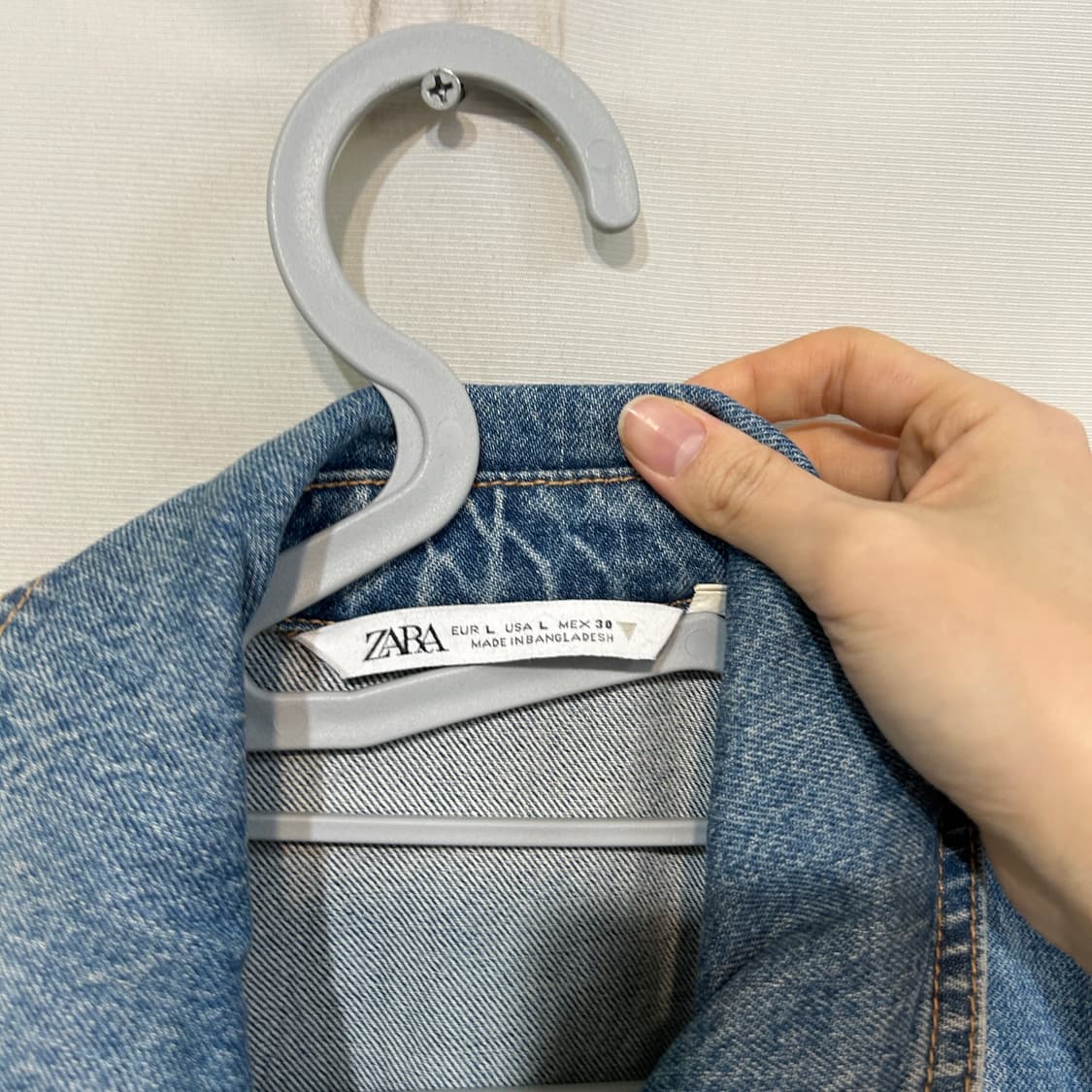 자라 데님 원피스 L  상품이미지2