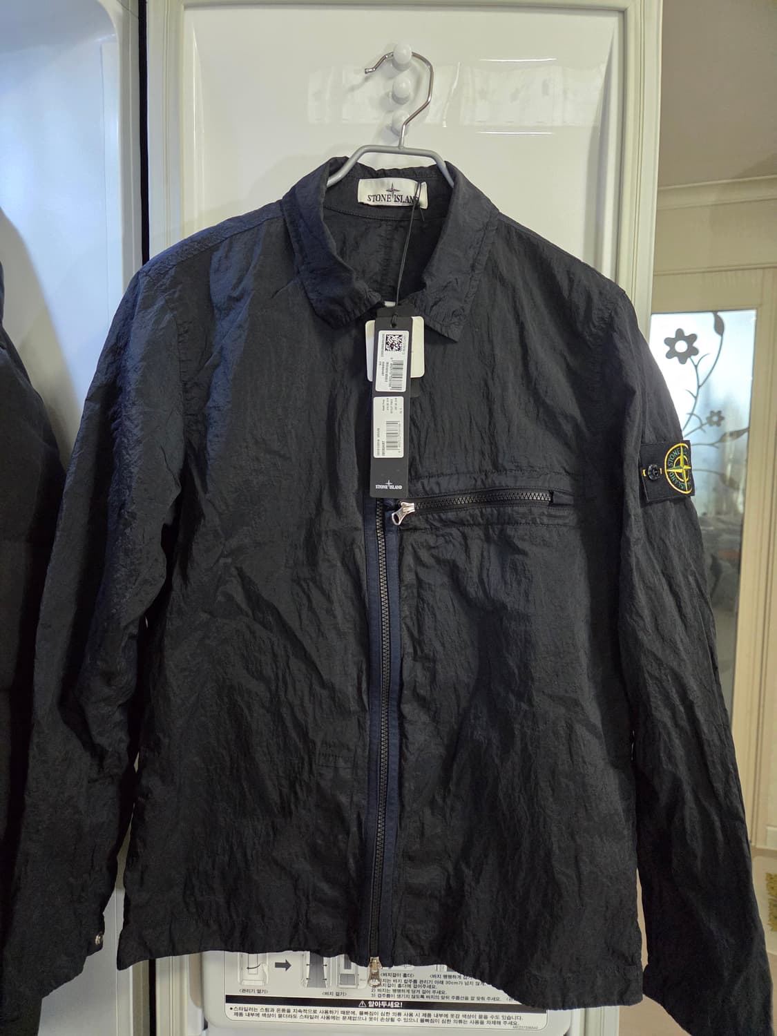 [새상품/23SS] 스톤아일랜드 나일론 메탈 집업 셔츠 자켓 상품이미지1