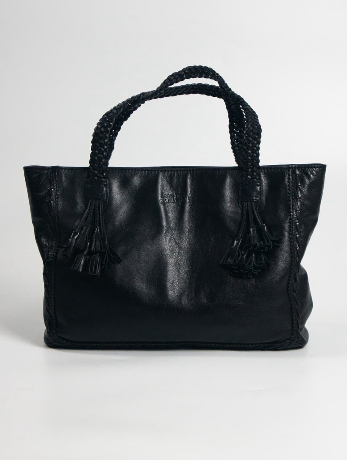 장폴 고티에 블랙 레더 숄더백 상품이미지1