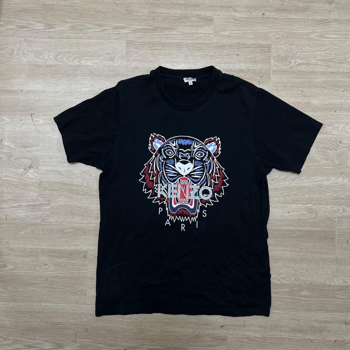 겐조 타이거 빅로고 프린팅 반팔 티셔츠 [블랙] M/95 상품이미지1