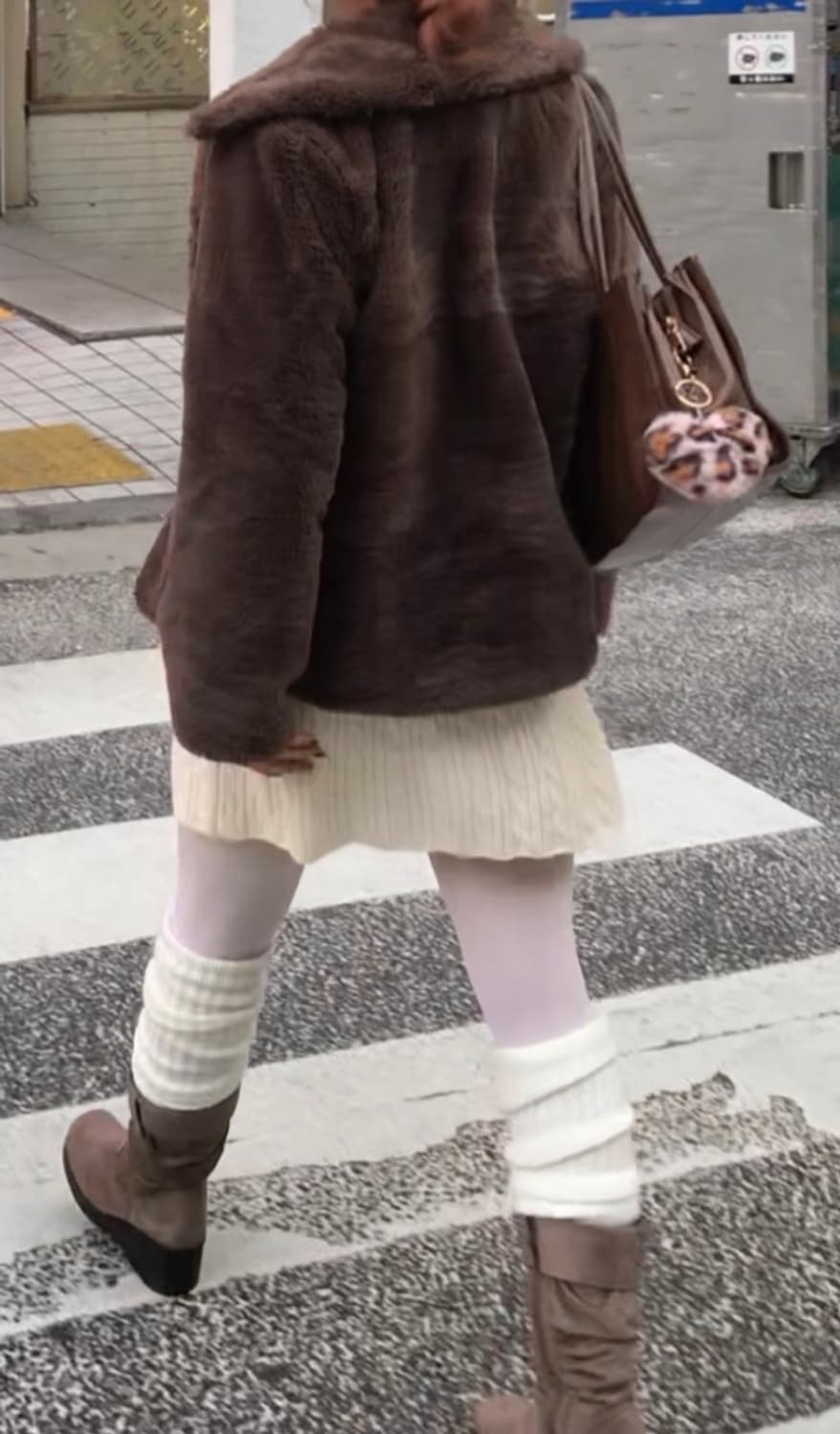 빈티지 브라운 퍼자켓 상품이미지3