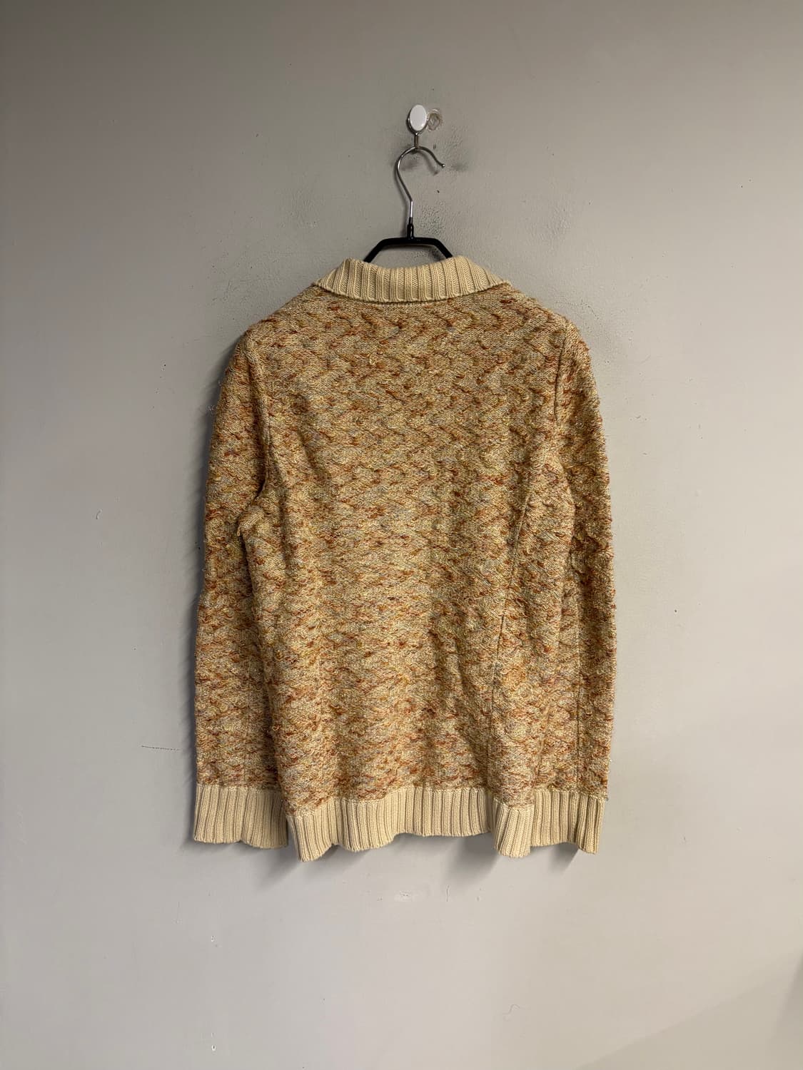 SACAI knit mix double button cardigan  상품이미지5