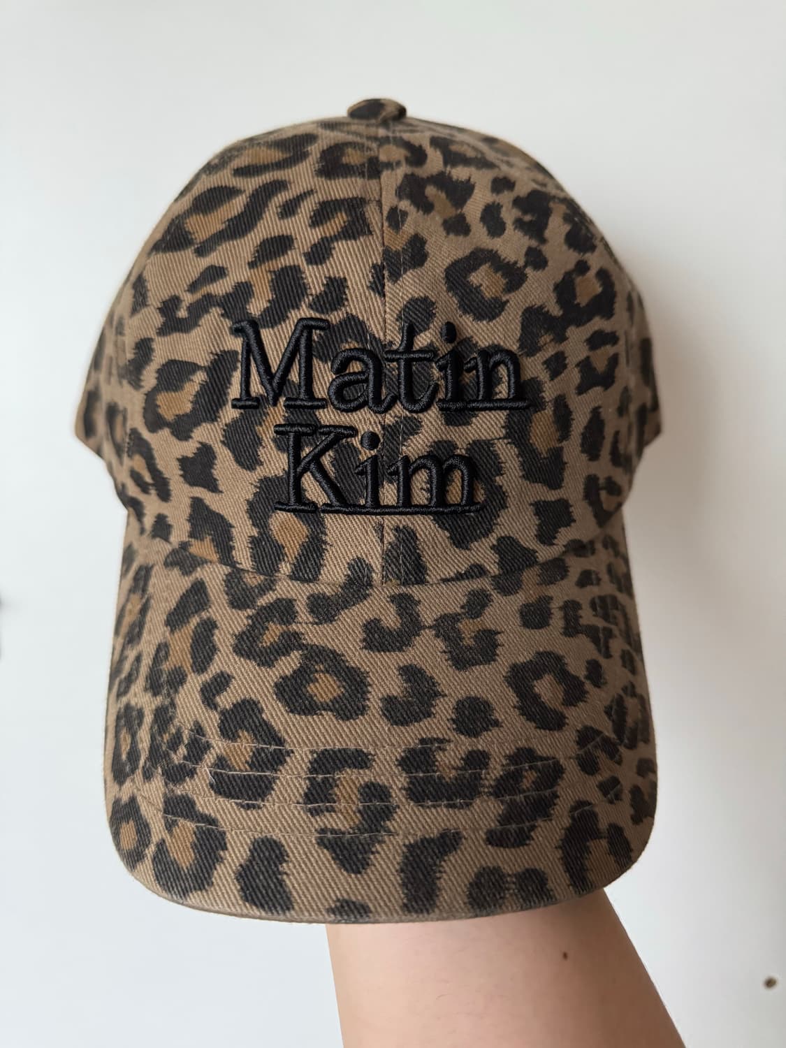 Matin Kim 레오파드 볼캡 (새상품) 상품이미지2