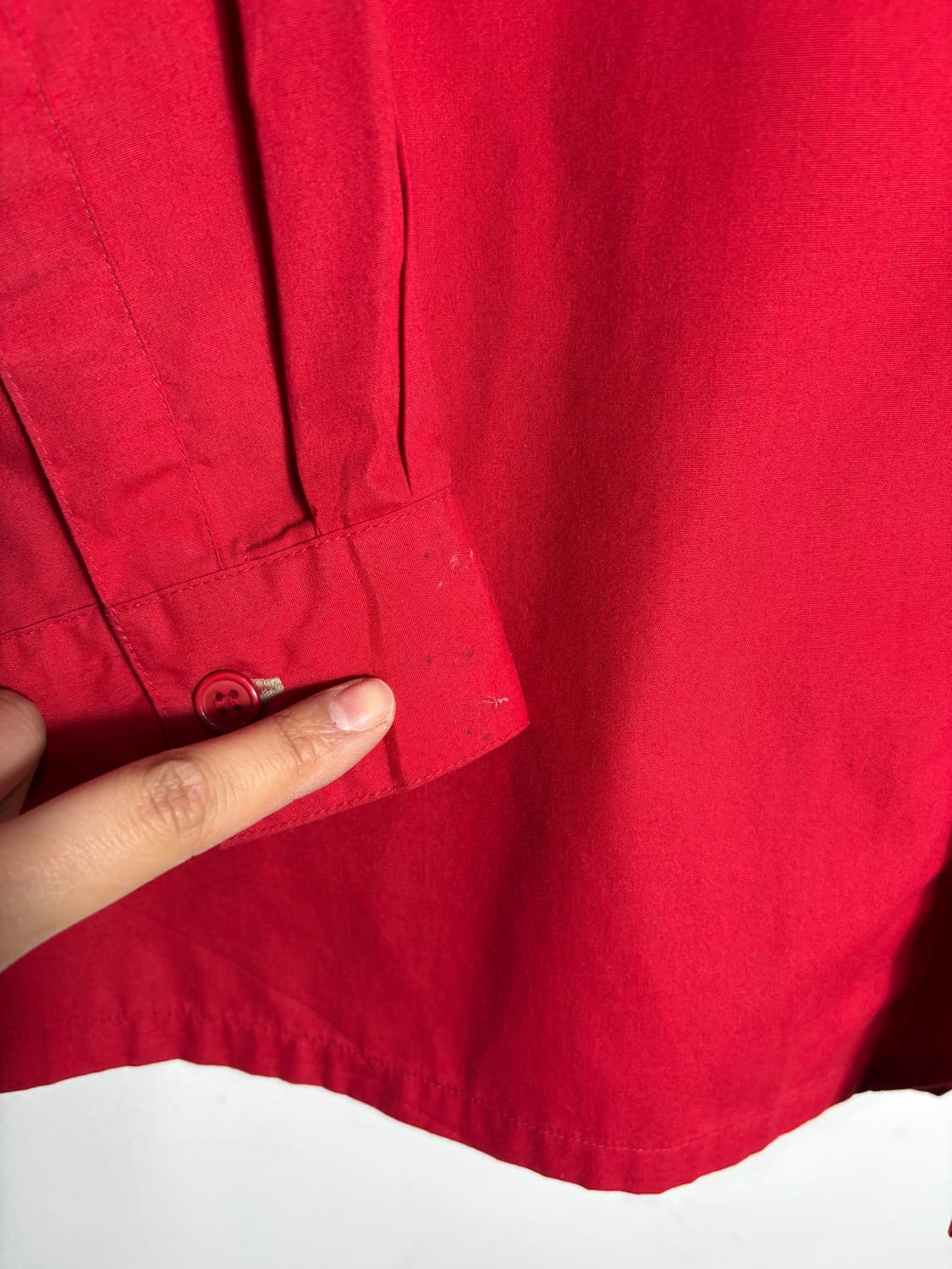 레드 포켓 디테일 셔츠 상품이미지7