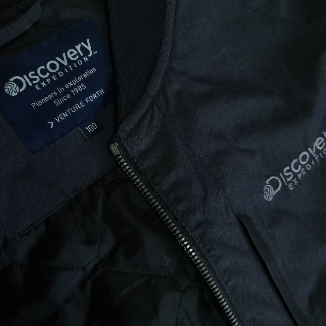 디스커버리 경량패딩잠바 100-105 블루종점퍼 상품이미지6