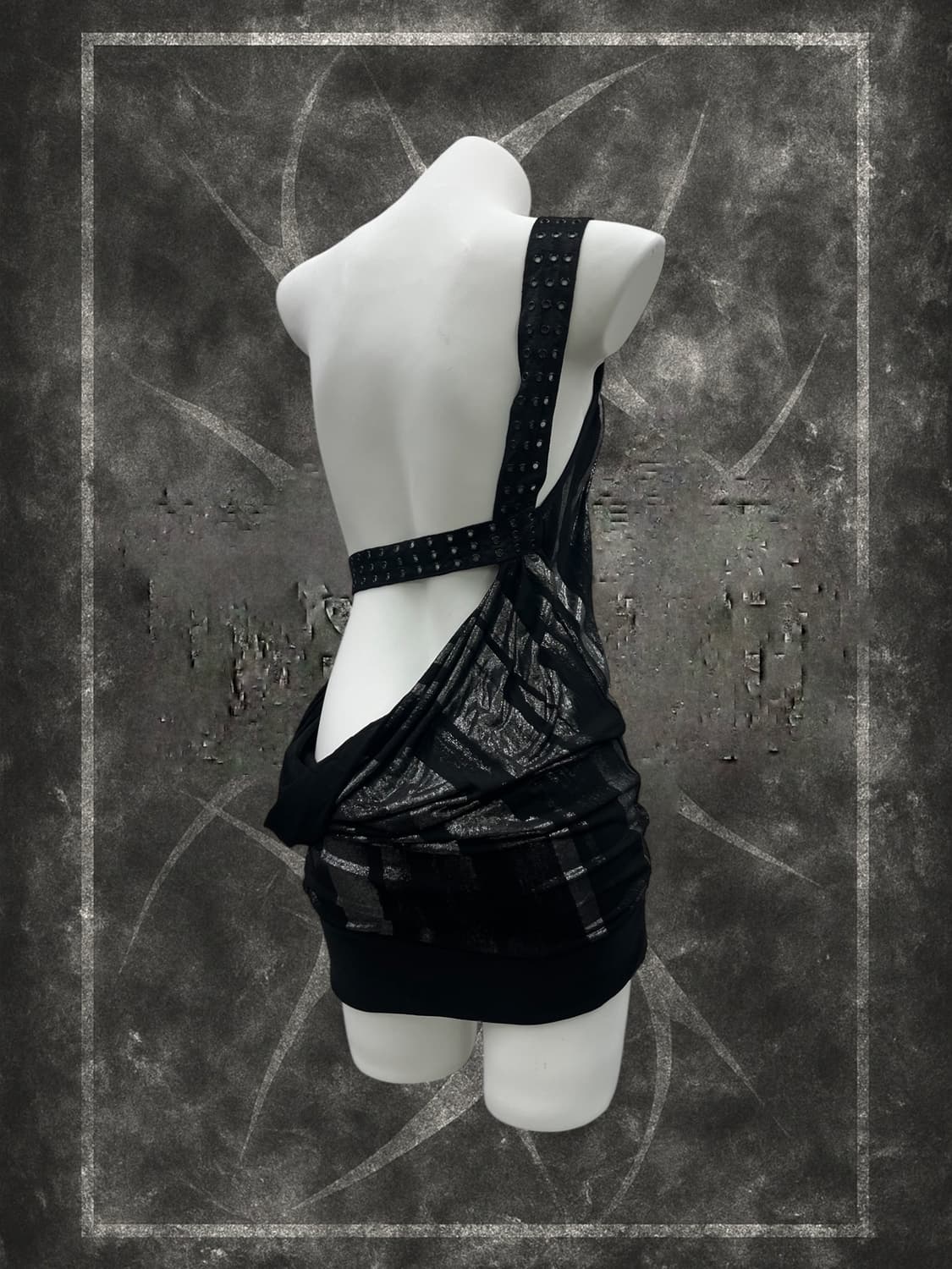 ‘SALVAGE' metalic damaged chain top 상품이미지7