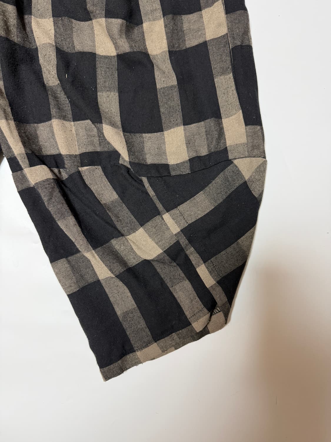 JPN 바이어스 체크 밴딩 사루엘 팬츠 상품이미지8