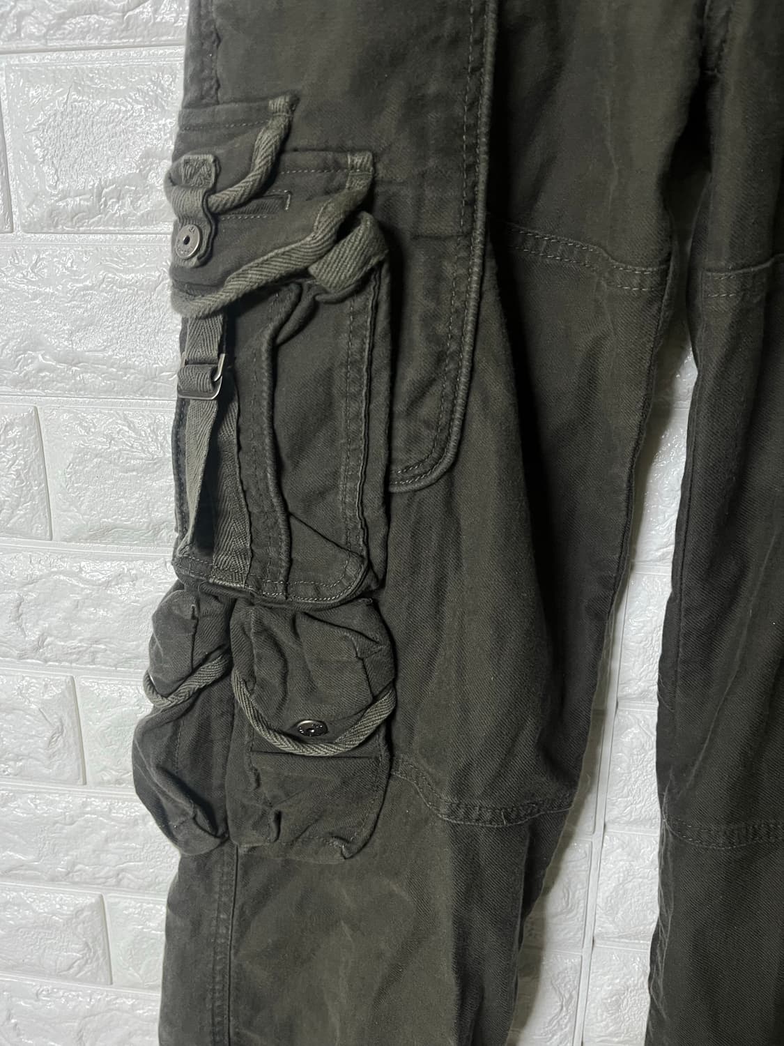 Ask 멀티체크 카고팬츠 상품이미지3