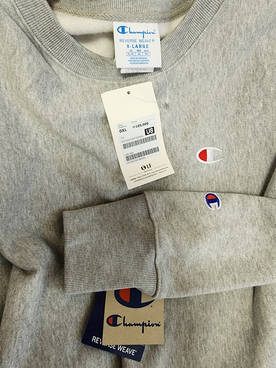 챔피온 리버스 위브 맨투맨 상품이미지3