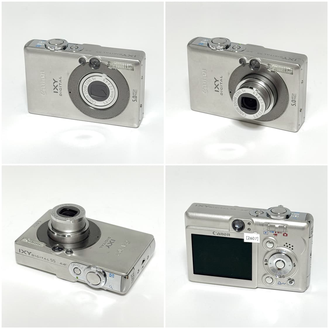 캐논 익시 55 / 익서스 50 실버 빈티지디카 상품이미지2