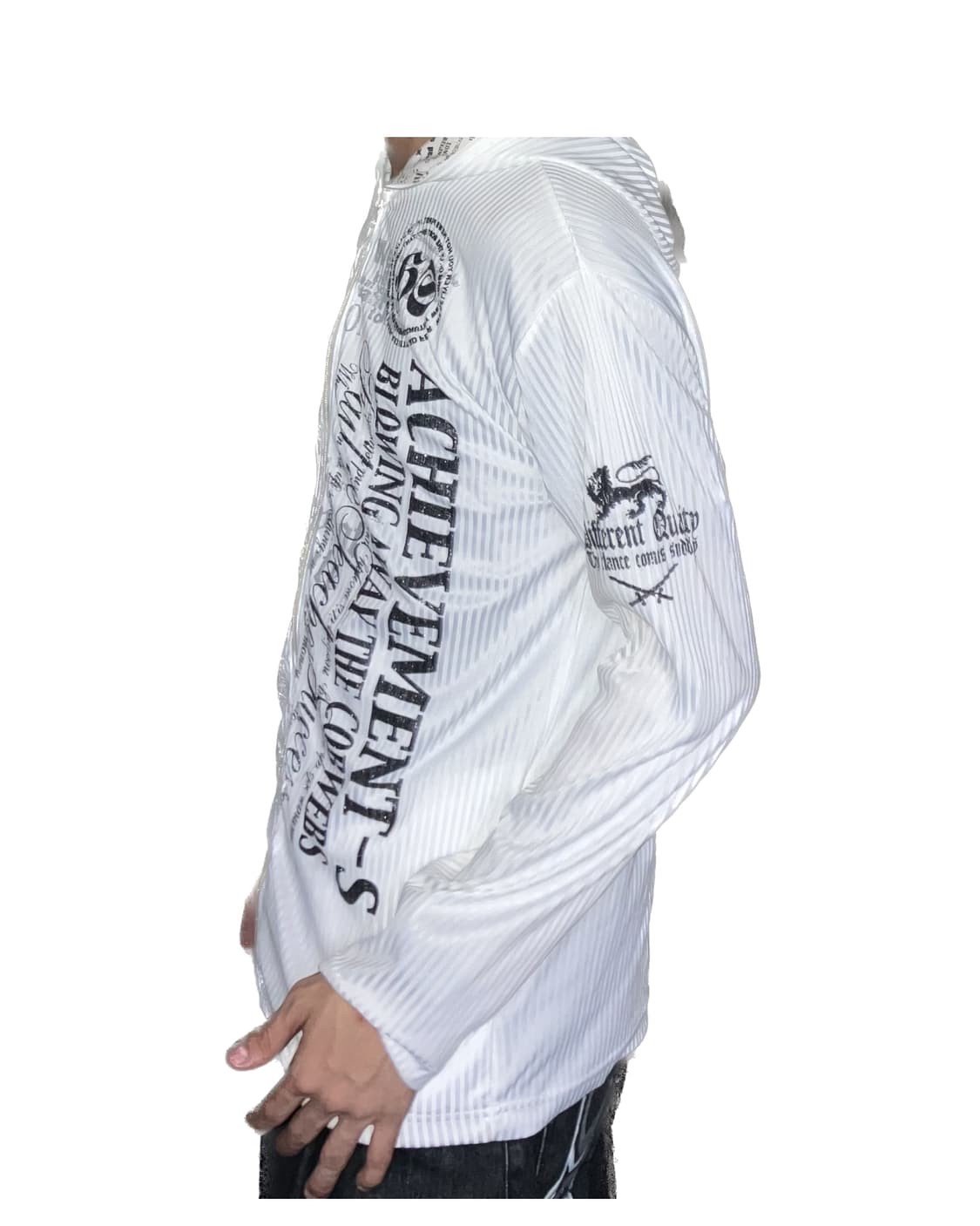 JPN vintage punk lettering zip 상품이미지4