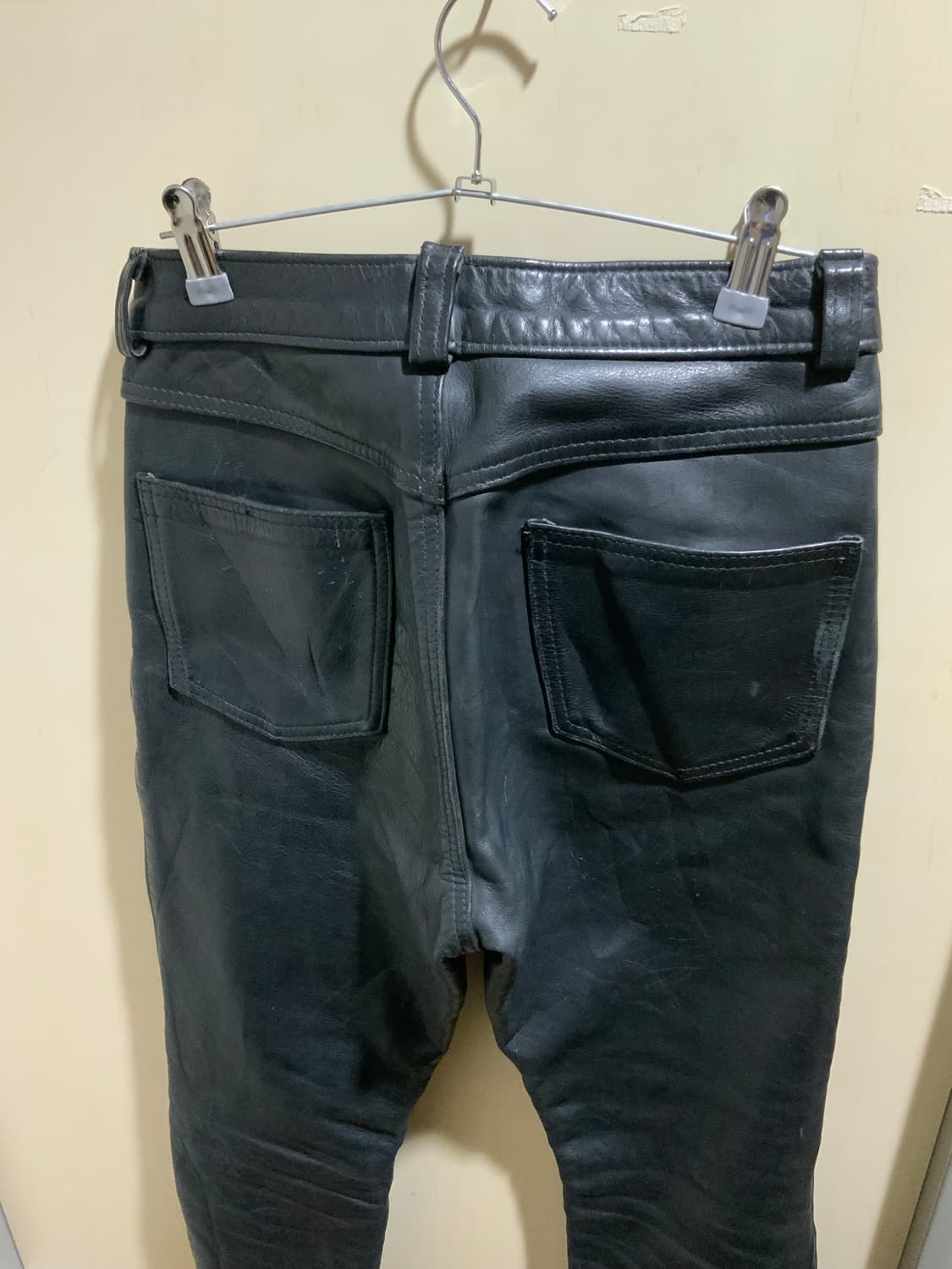 Schott leather pants 28 상품이미지3