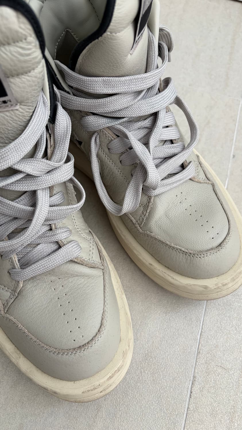 릭오웬스 다크쉐도우x컨버스 터보웨폰 펠리칸 260 상품이미지4