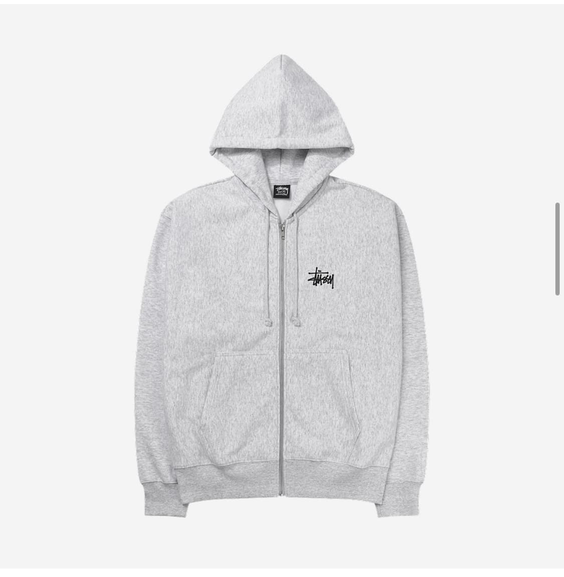 스투시 에쉬헤더 후드집업 상품이미지1