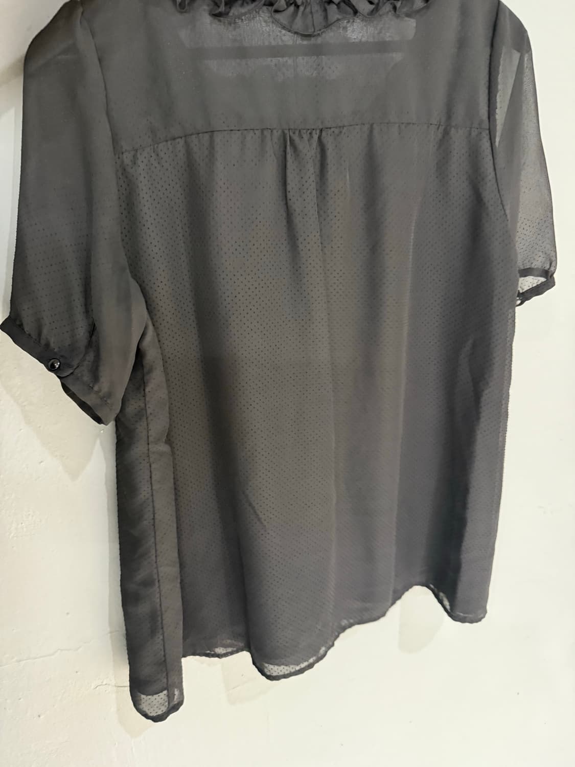 frill detail dot pattern blouse 상품이미지9