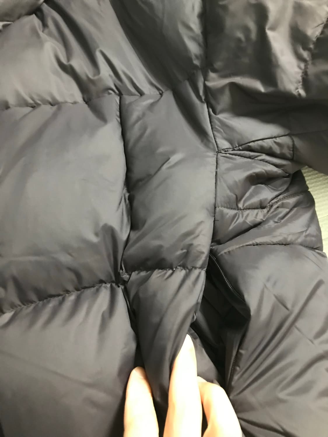 빈티지 덕다운 후드 패딩 상품이미지5