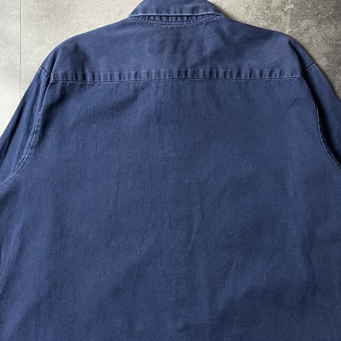 REDKAP 레드캡 빈티지 네이비 코튼 워크 셔츠 A00671 상품이미지7