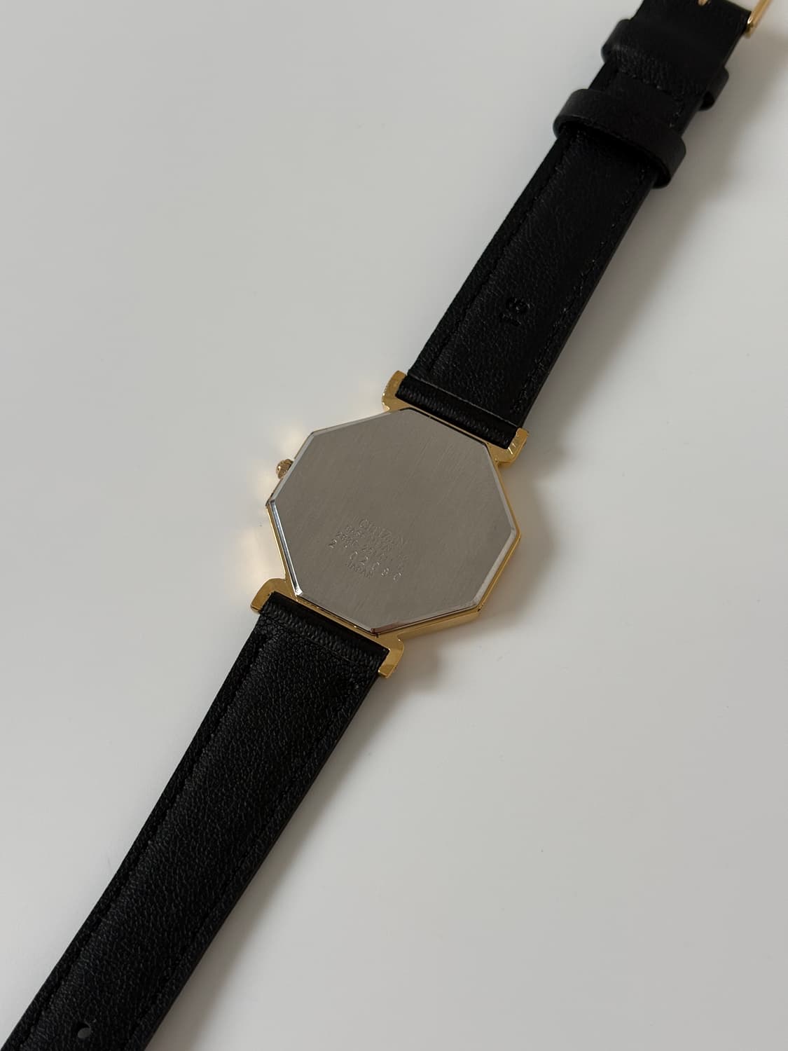 1980s CQ Gold Octagon Case Quartz  상품이미지7