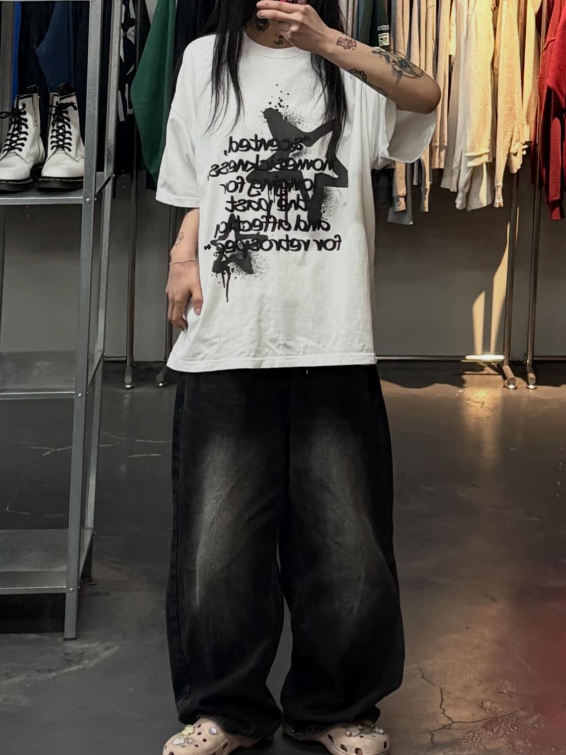 파르티멘토 노스탤지어 페인팅 반팔 A3755 상품이미지1