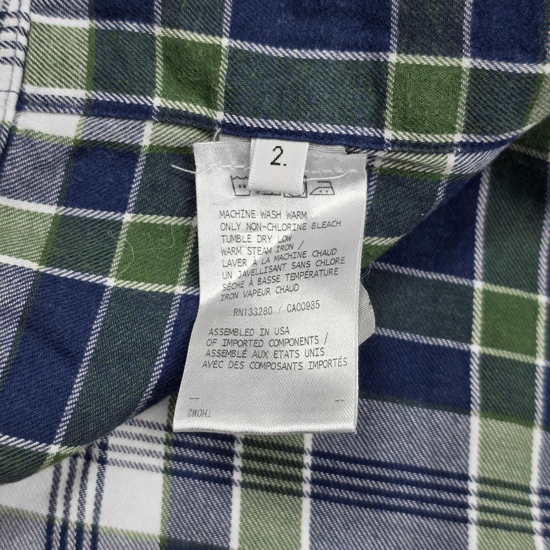 톰브라운 4바 플란넬 체크셔츠 상품이미지7