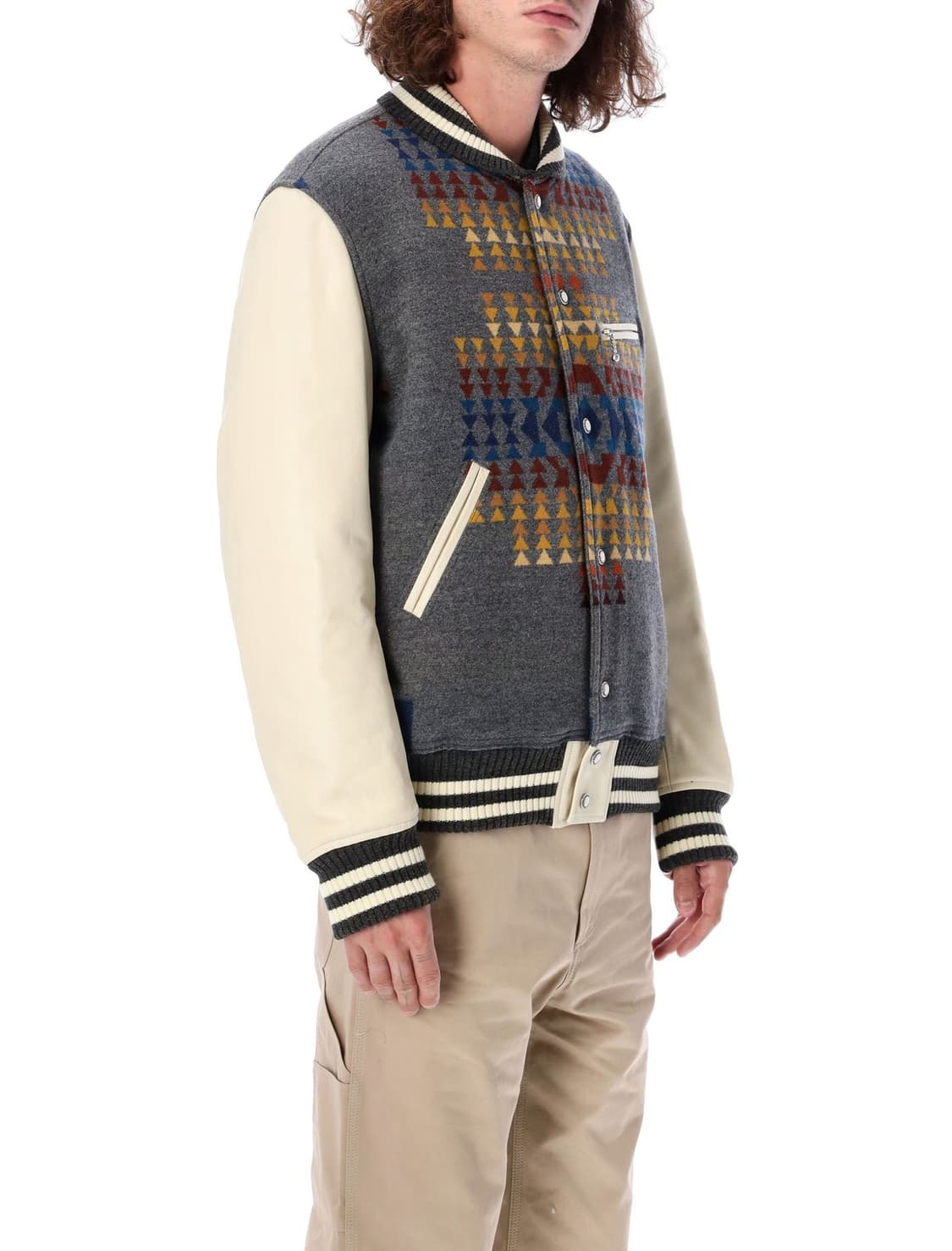 준야와타나베 펜들턴봄버자켓  상품이미지4