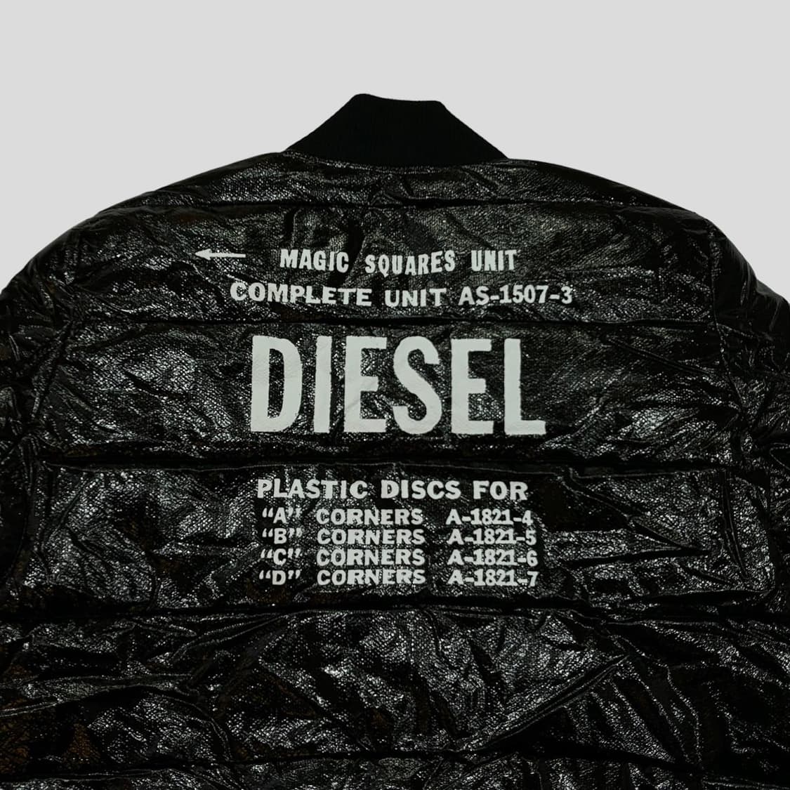Diesel back logo printing puff 상품이미지2