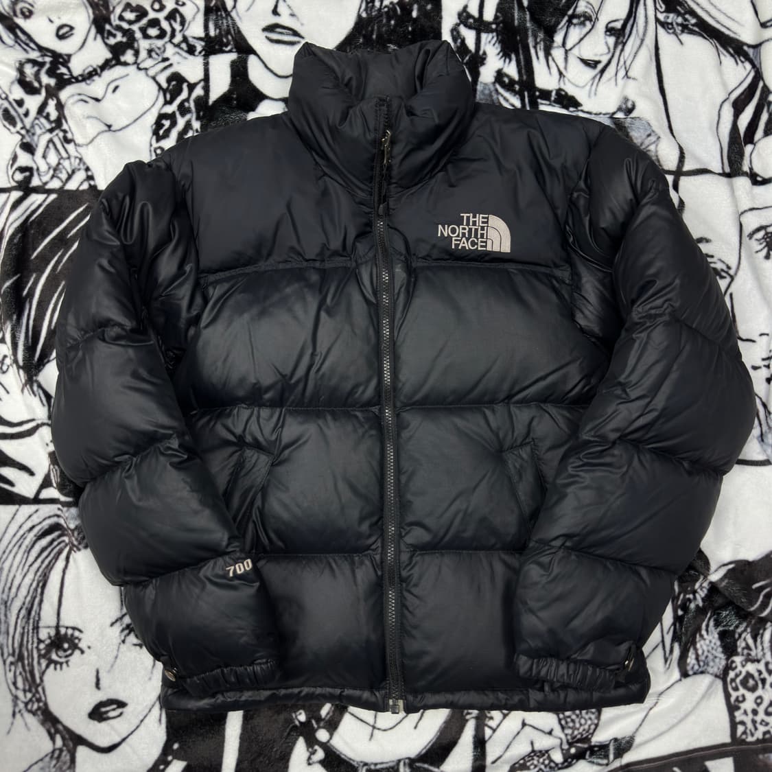 노스페이스 블랙 700 구형 눕시 패딩 상품이미지2