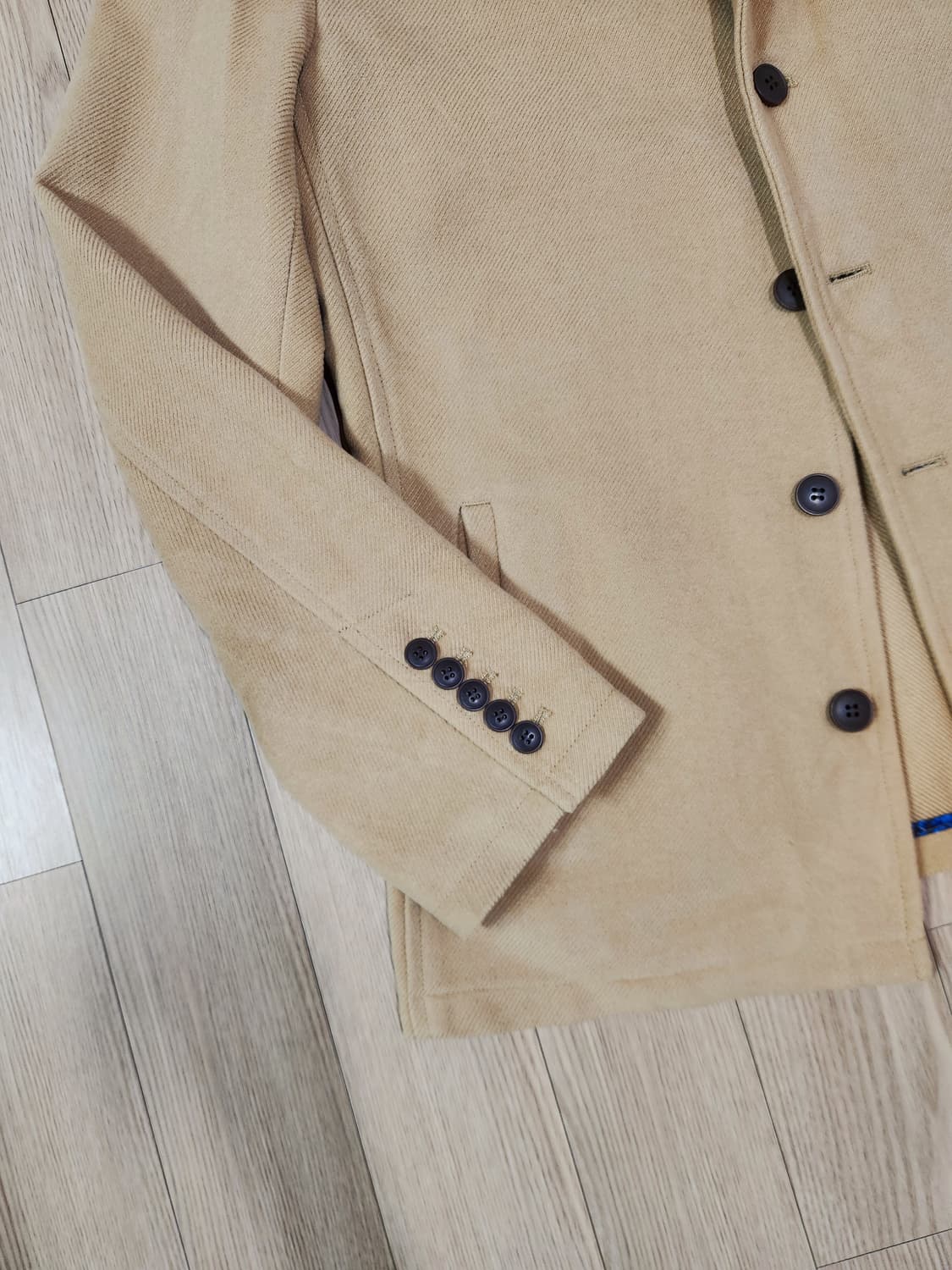 DOWBL JAPAN 베이지 미니멀 재킷 상품이미지4