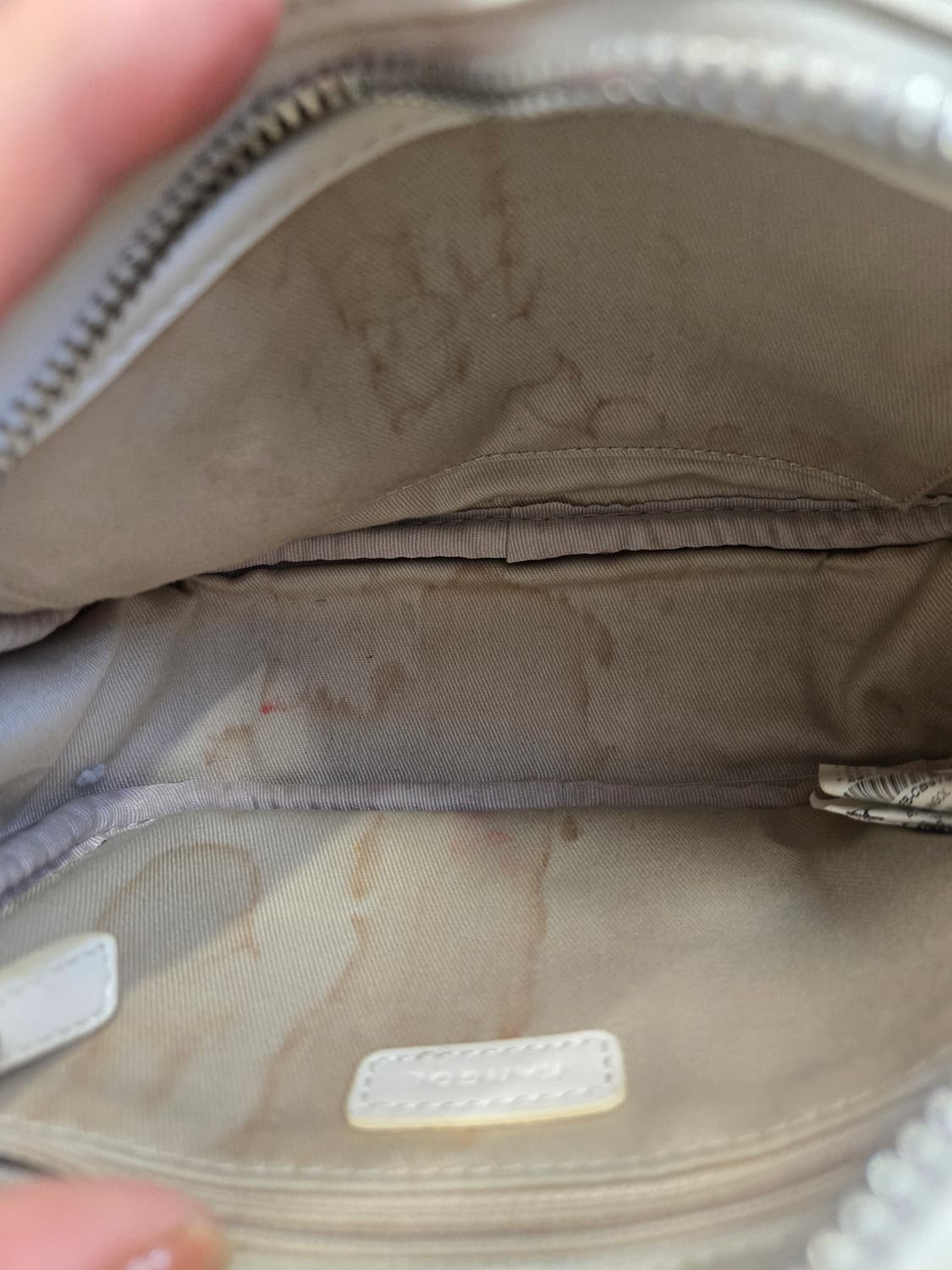 캉골 아이보리 미니 크로스백 상품이미지9