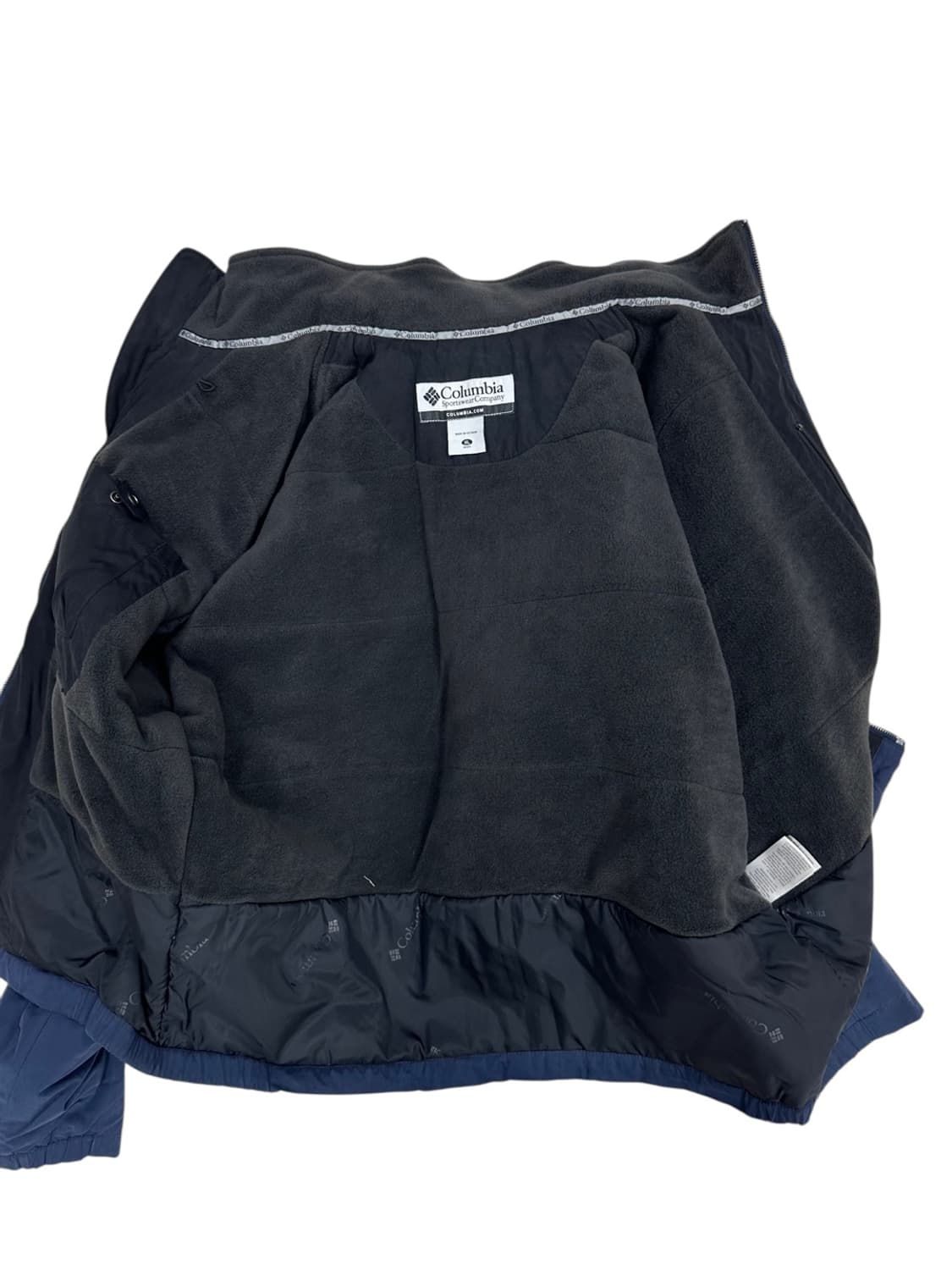 컬럼비아 플리스 점퍼 블루 (XL)  상품이미지7