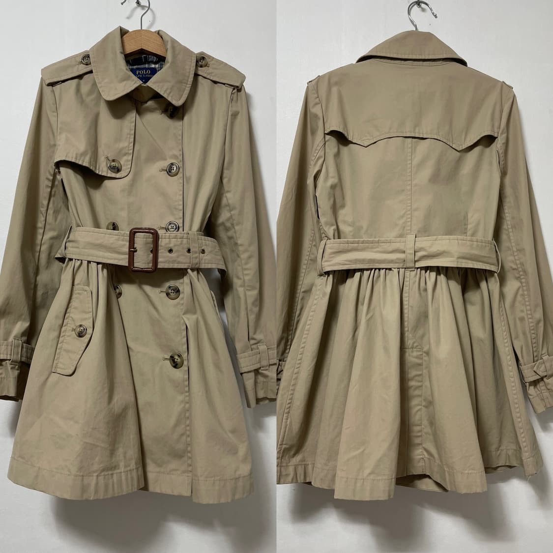 (키즈/8사이즈) 폴로 랄프로렌 트렌치코트 상품이미지1