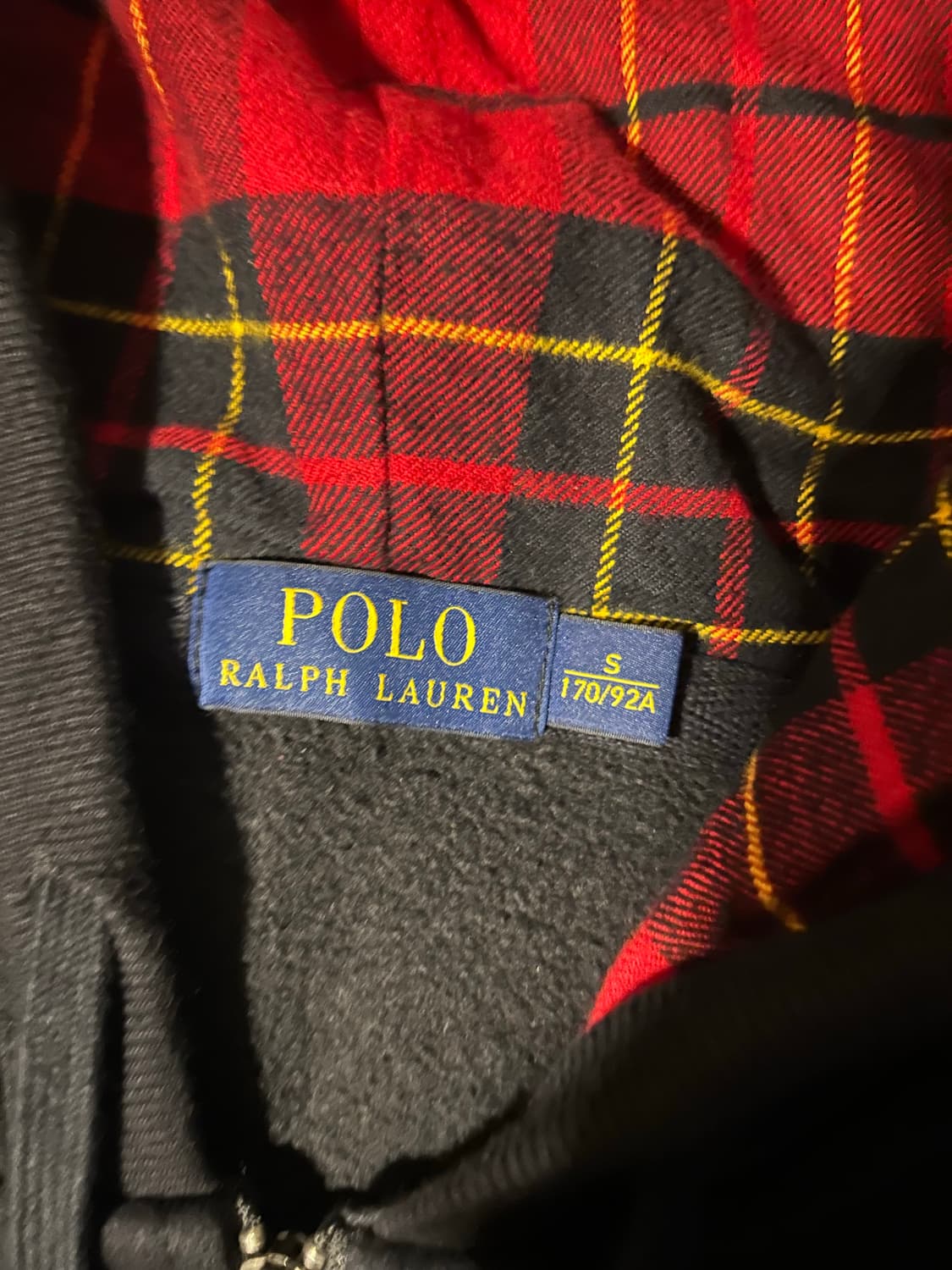 폴로 빅포니 체크 후드집업 상품이미지4