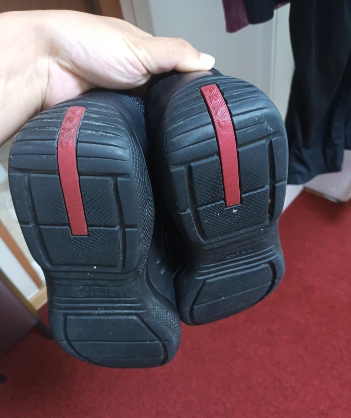 프라다 아메리카컵 무광 블랙 uk9 상품이미지2