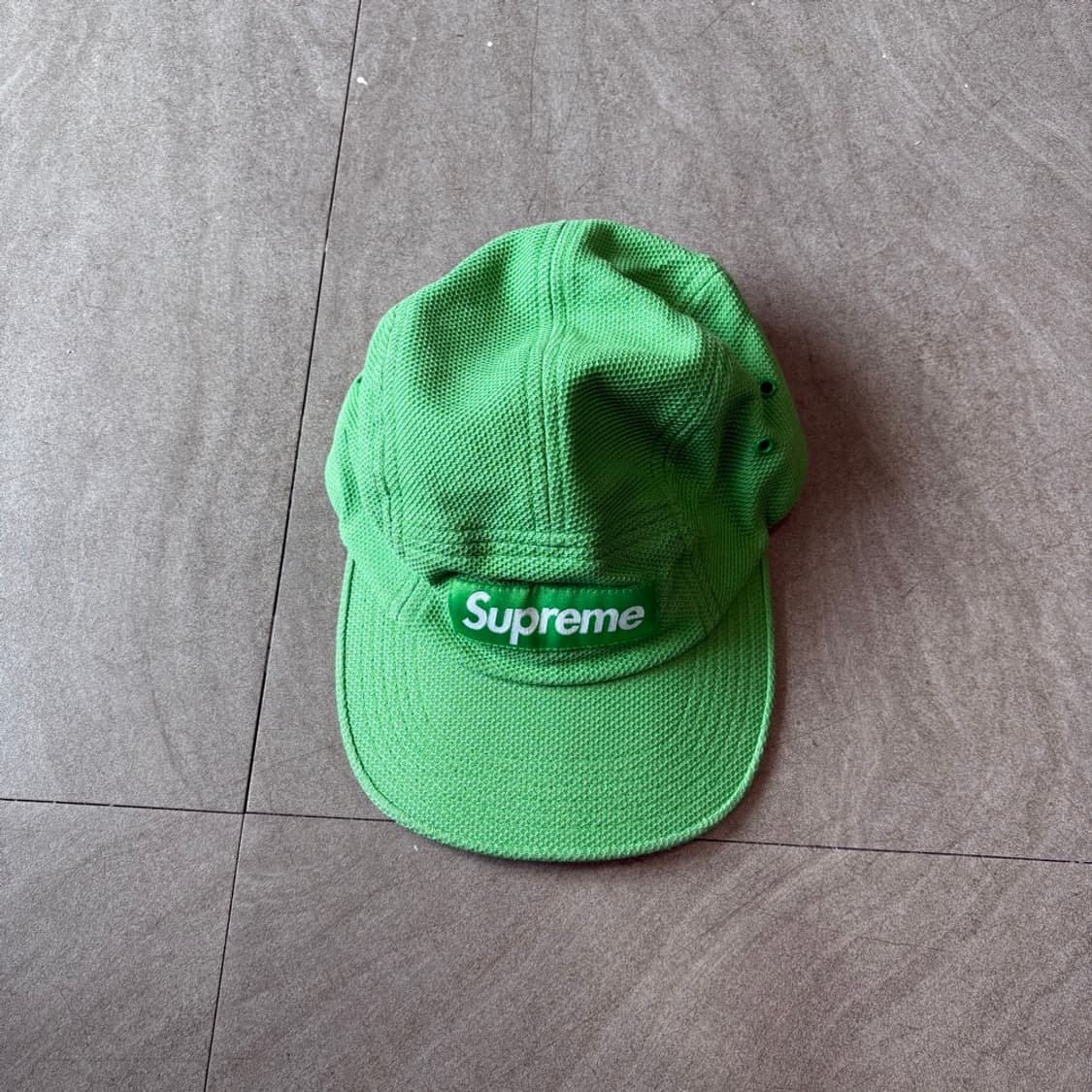 슈프림 피케 그린 캠프 캡 상품이미지1