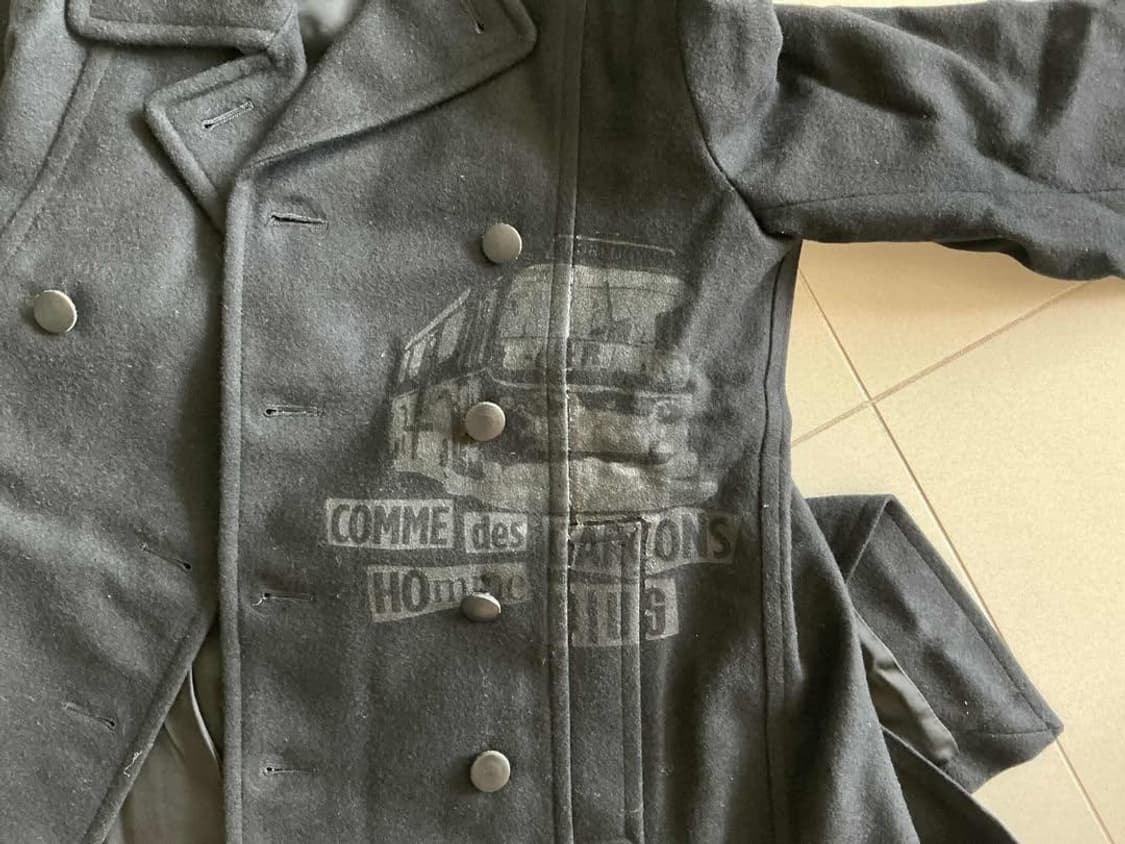 꼼데가르송 옴므 플러스 08aw 피코트 상품이미지3