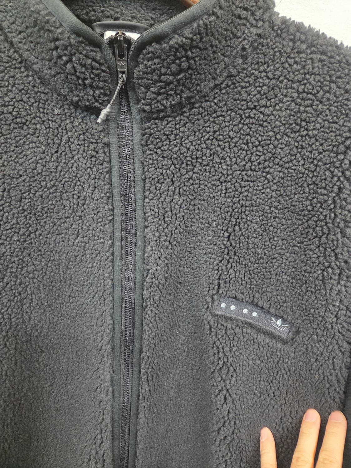 아디다스 리클레임 투웨이 셰르파 플리스 자켓 xl 상품이미지4