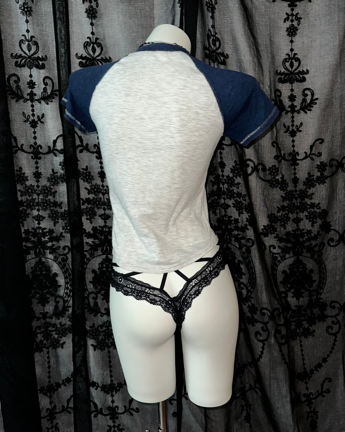 Blue Gray Short Sleeve 상품이미지3