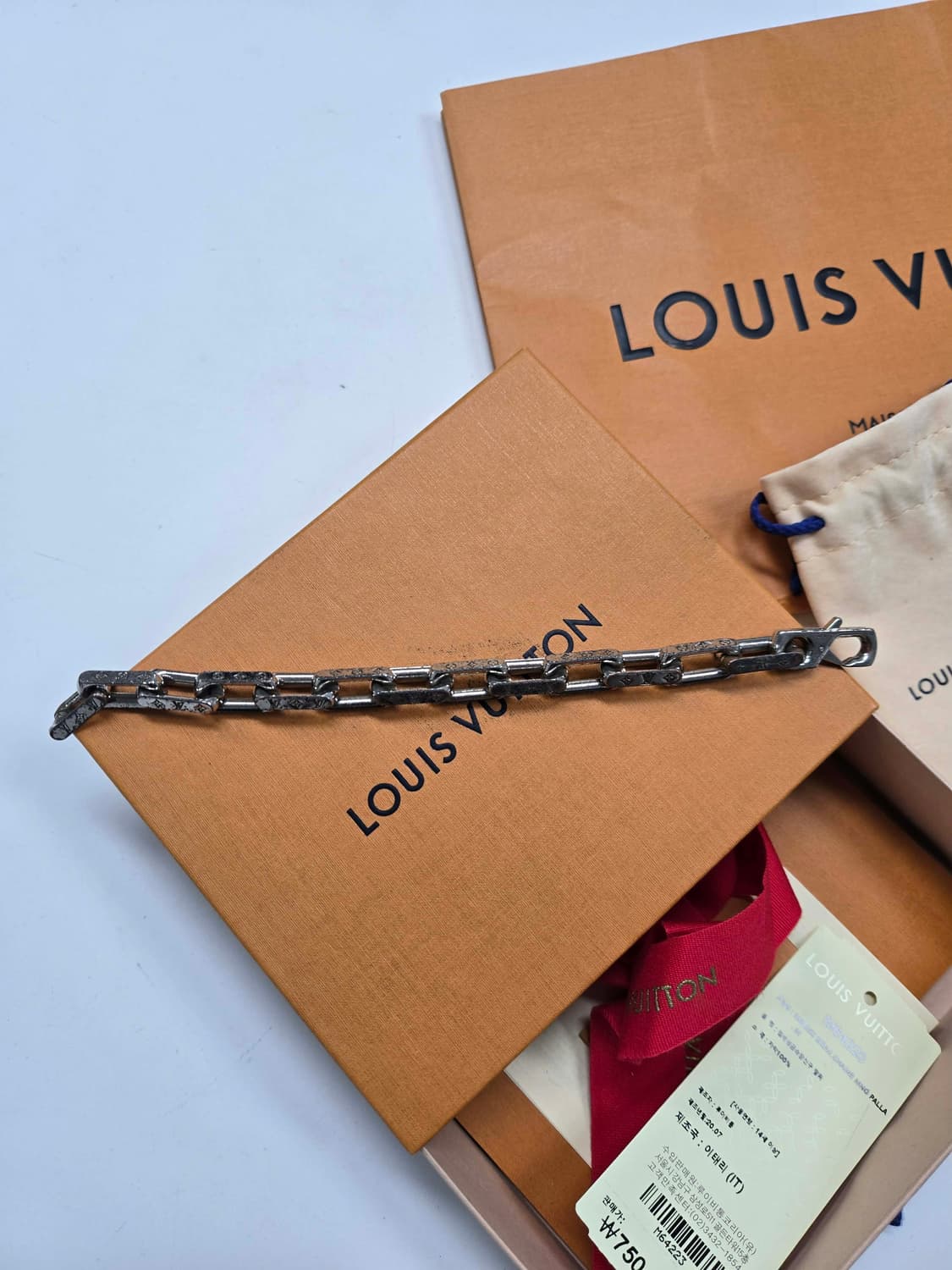 [정품] 루이비통 버질아블로 체인 팔찌 상품이미지2