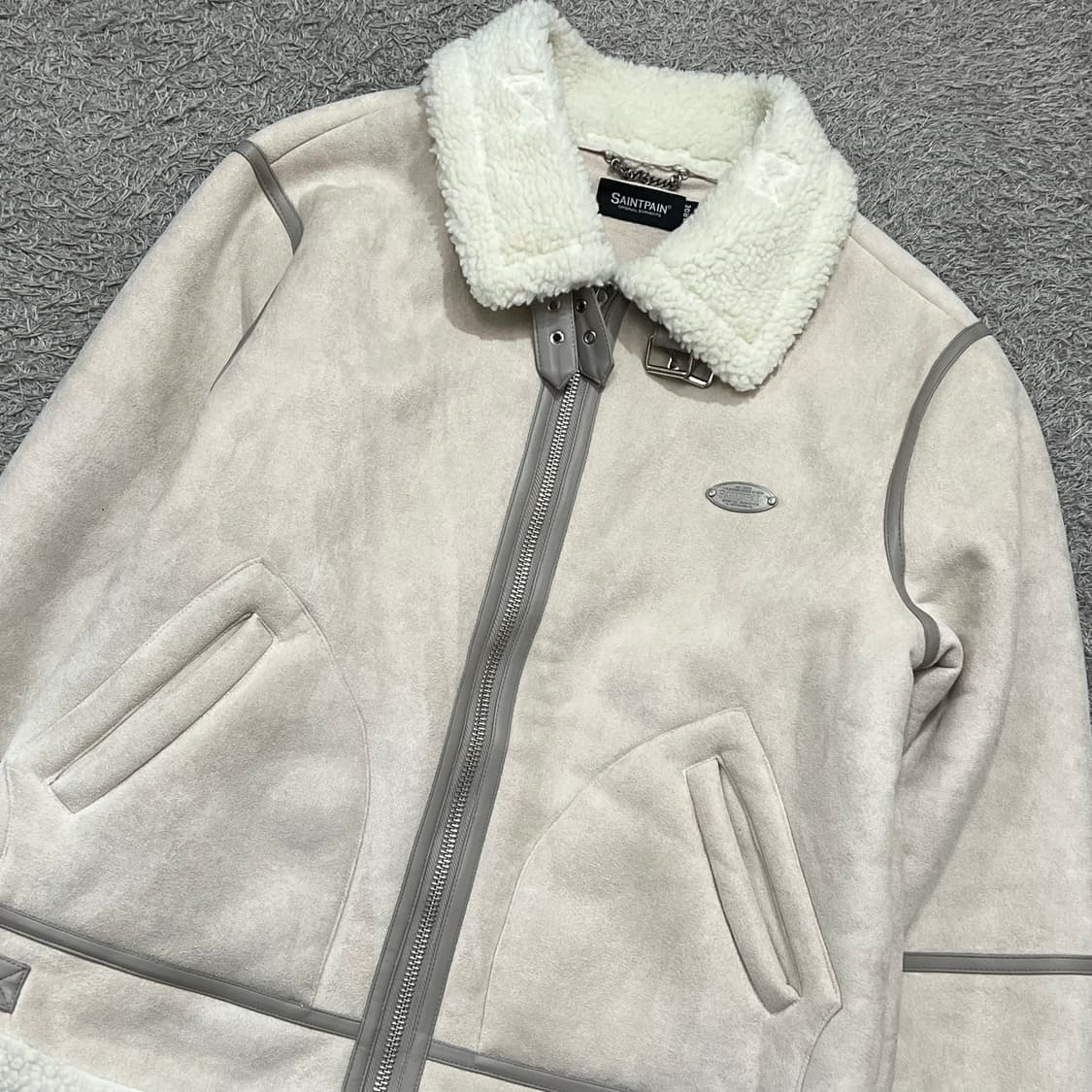 [100] 세인트페인 무스탕 자켓 상품이미지1