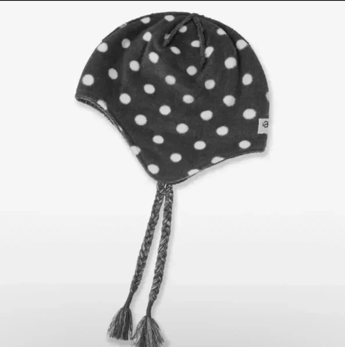 에이이에이이 aeae 도트 비니 차콜 상품이미지1