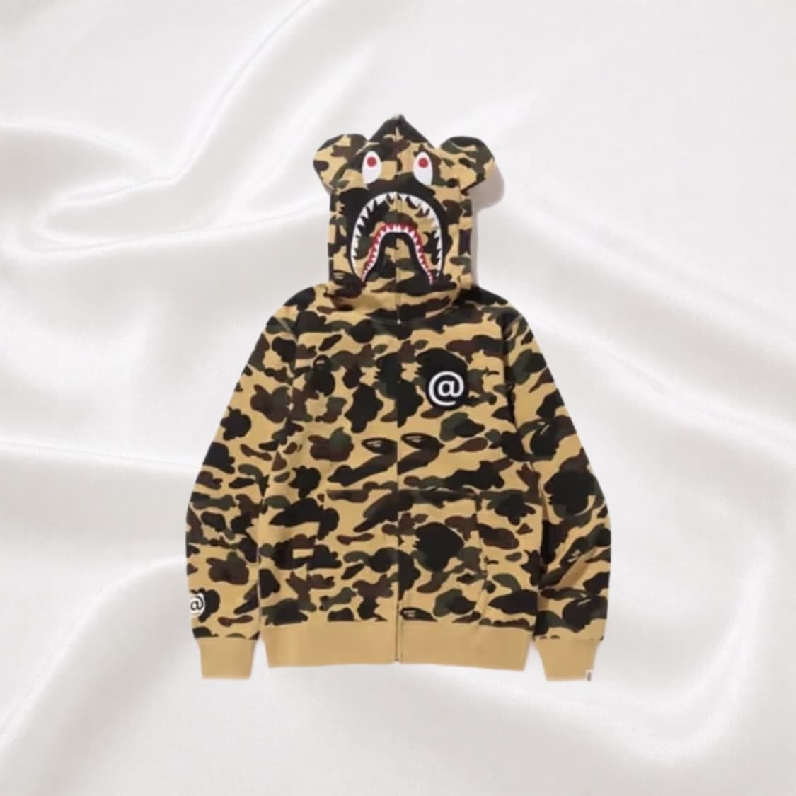 베이프x메디콤토이 황계 후드집업 XL #bape #베이프 #샤크 #베어 상품이미지1