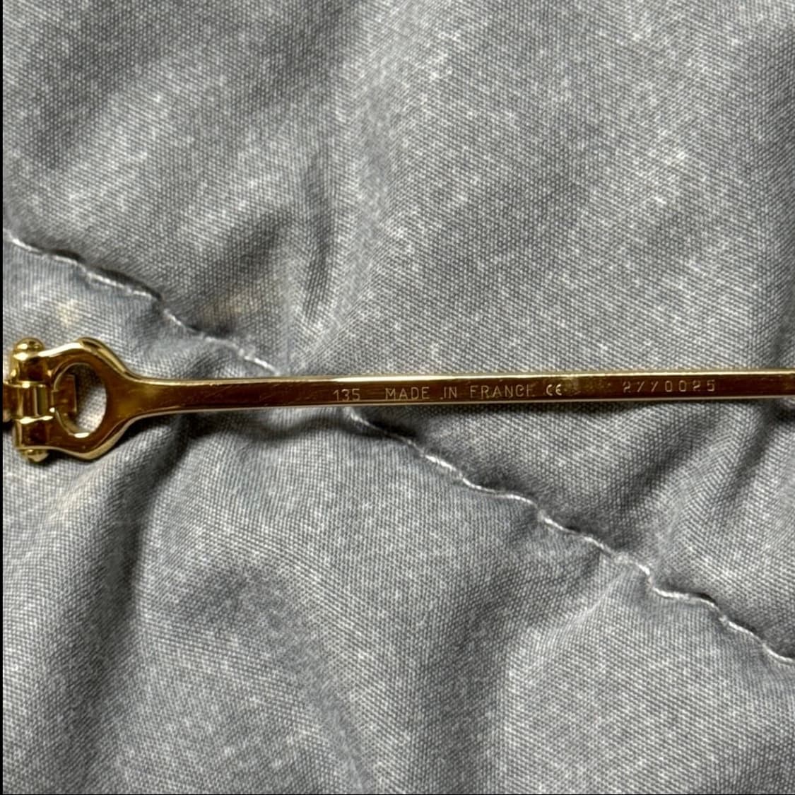 90s Cartier 까르띠에 금장 무테 안경 상품이미지7