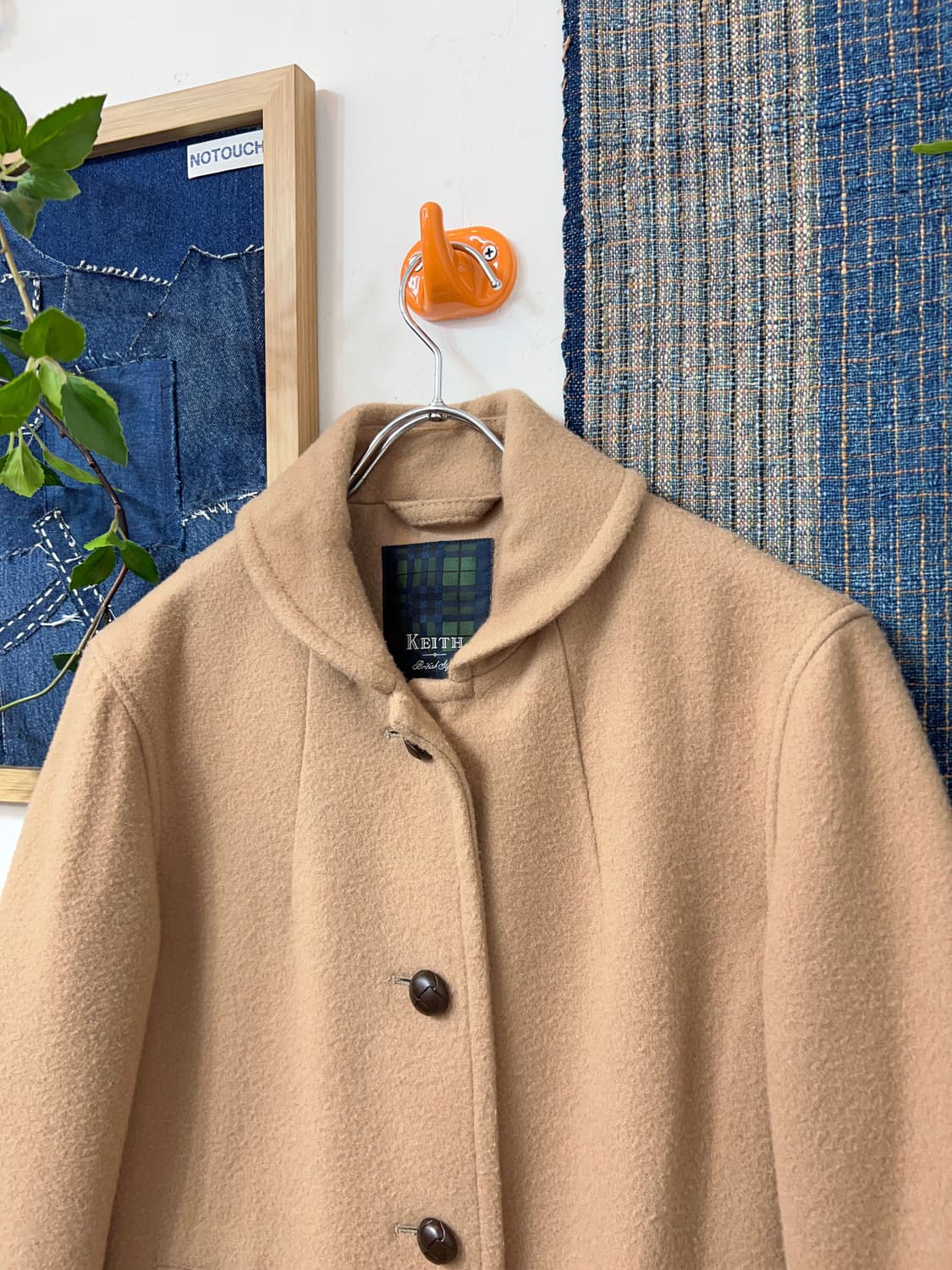 👧🏻KEITH Wool Stand Collar Coat 상품이미지3