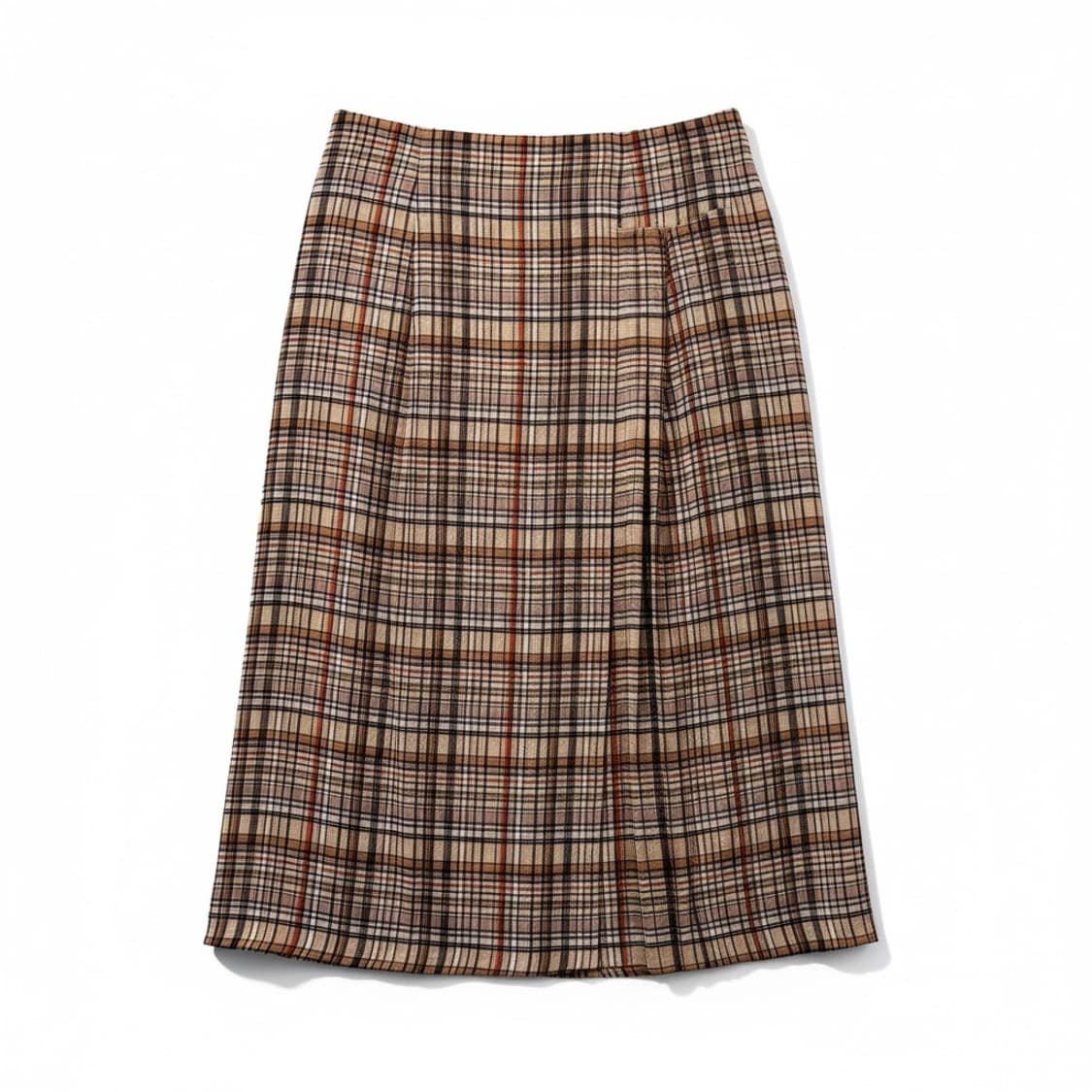 구호 체크 롱 스커트 64-94 상품이미지1