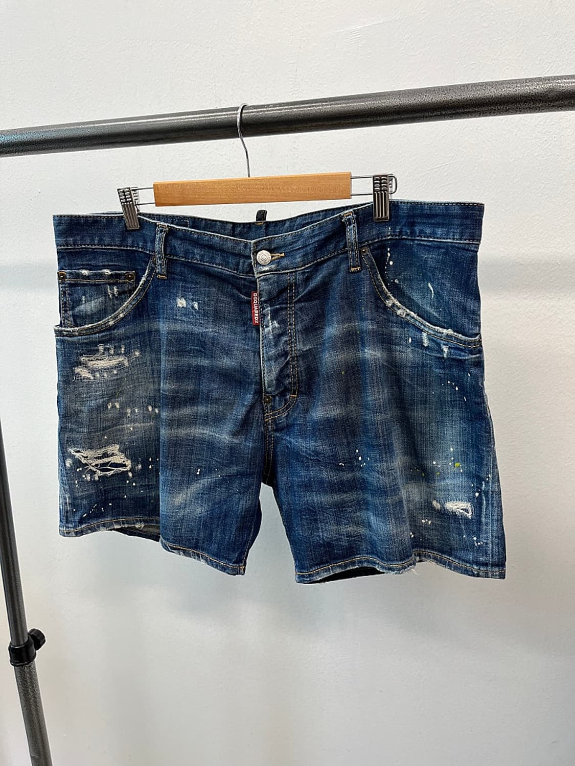 37-38) 디스퀘어드 빈티지 데님 숏츠 상품이미지1