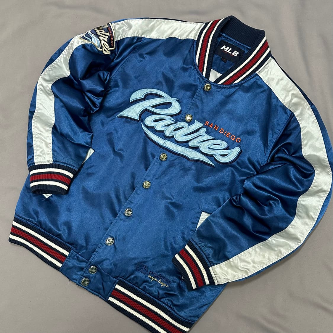 MLB 00s 샌디에이고 파드리스 새틴 야구점퍼 95 상품이미지3