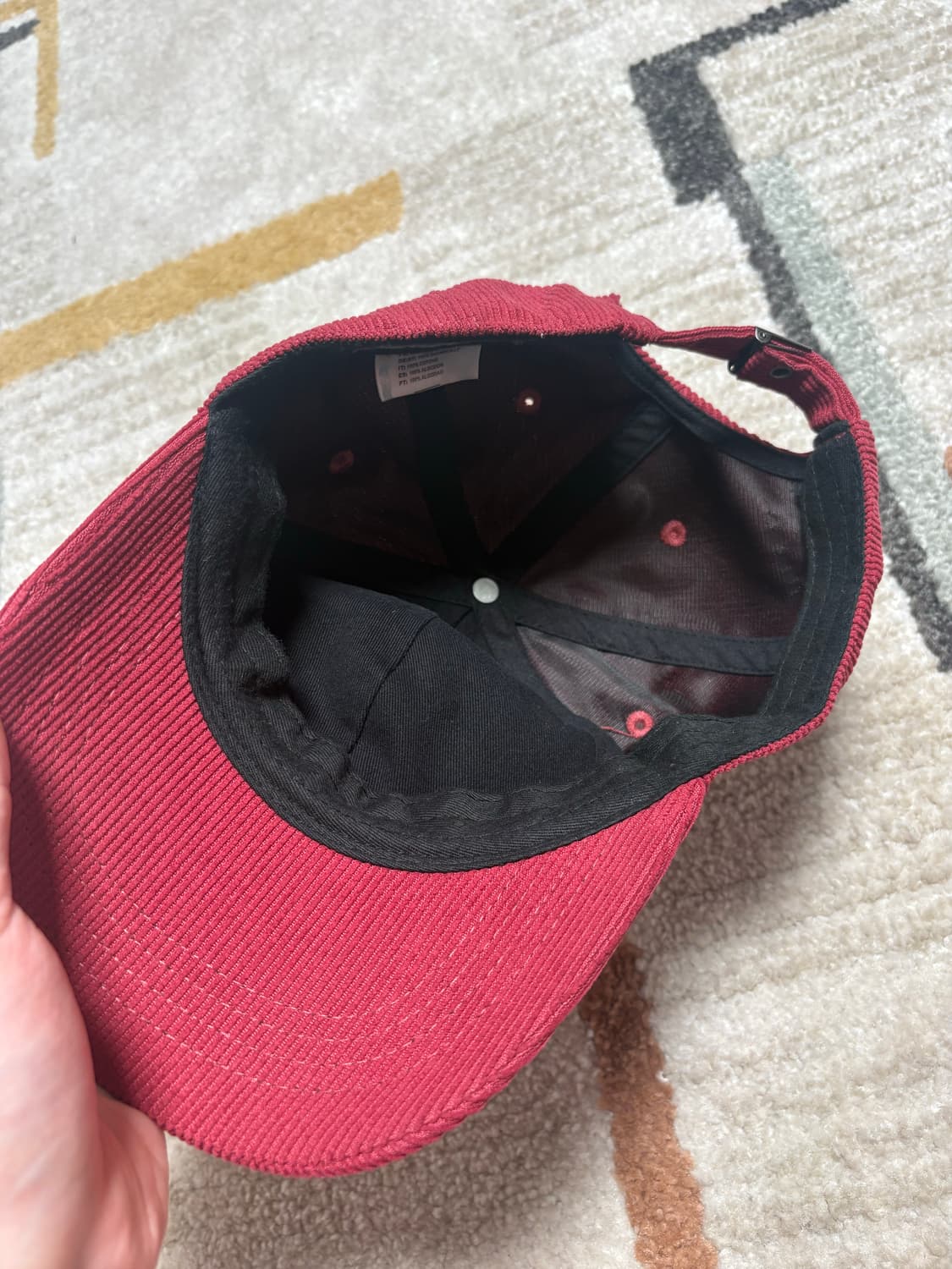 칼하트 코듀로이 캡 상품이미지3